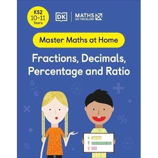 预订 Maths - No Problem! Fractions, Decimals, Percentage and Ratio, Ages 10-11 (Key Stage 2) 数学——没问题!分数、小数