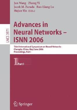 【预订】Advances in Neural Networks - ISNN 2006