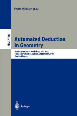 【预订】Automated Deduction in Geometry