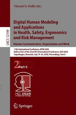 【预订】Digital Human Modeling and Applications in Health, Safety, Ergonomics and Risk Management. Human Communica...