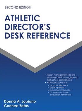 [预订]Athletic Director’s Desk Reference 2E With HKPropel Access 9781718208490