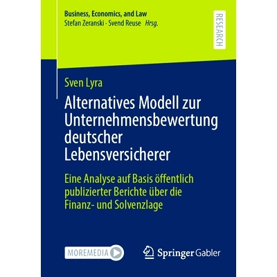 预订 Alternatives Modell Zur Unternehmensbewertung Deutscher Lebensversicherer: Eine Analyse Auf Basis Öffentlich Publi