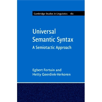 预订 Universal Semantic Syntax: A Semiotactic Approach 通用语义语法：一种符号学方法: 9781108701587