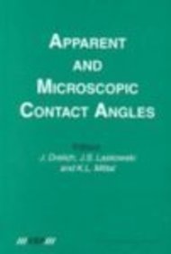 【预订】Apparent and Microscopic Contact Angles