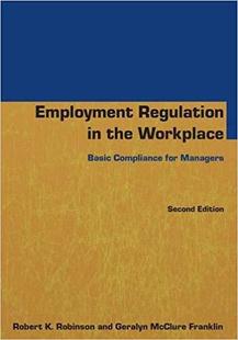 the Workplace Regulation 預售 Employment