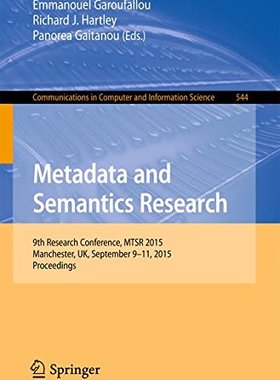 【预订】Metadata and Semantics Research
