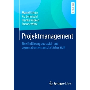 Einführung aus Sicht Projektmanagement 9783658348403 organisationswissenschaftlicher Eine und 预订 sozial
