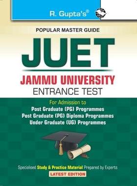 [预订]JUET-Jammu University Entrance Test (PG Programmes, PG Diploma Programmes & UG Programmes) 9789386298171