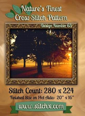 预订 Nature’s Finest Cross Stitch Pattern: Design Number 63: 9781502576033
