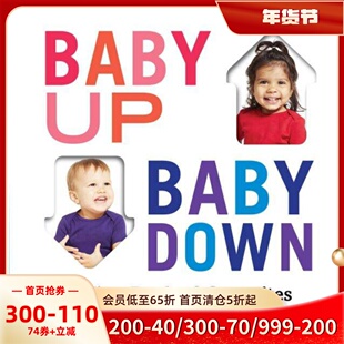 [现货] 宝宝反义词 纸板书 低幼启蒙 英文原版 Baby Up, Baby Down: A First Book of Opposites