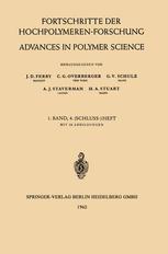 预订 Fortschritte Der Hochpolymeren-Forschung / Advances in Polymer Science: 1. Band