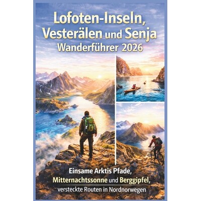 预订 Lofoten-Inseln, Vesterålen und Senja Wanderführer 2026: Einsame Arktis Pfade, Mitternachtssonne und Berggipfel, v