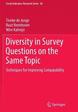 【预订】Diversity in Survey Questions on the Same Topic