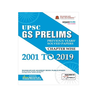 [预订](UPCS GS Prelims-2001-2019 (Shankar) 9789389554199