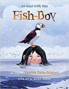 Boy Fish Inuit Tale Folk 预售