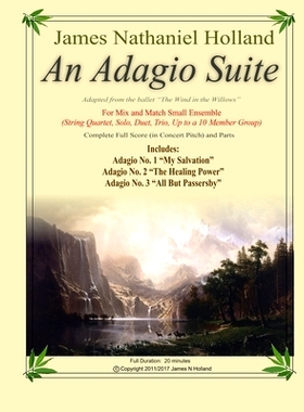 预订 An Adagio Suite: For Mix and Match Small Ensemble (String Quartet, Solo, Duet, Trio, Up to a 10 Member Group): 9781