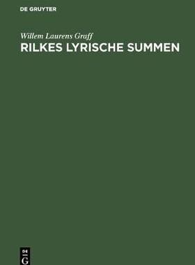 【预订】Rilkes lyrische Summen 9783110003321