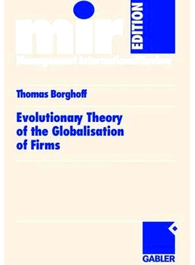 预订 Evolutionary Theory of the Globalisation of Firms: 9783834900135