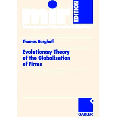 预订 Evolutionary Theory of the Globalisation of Firms: 9783834900135