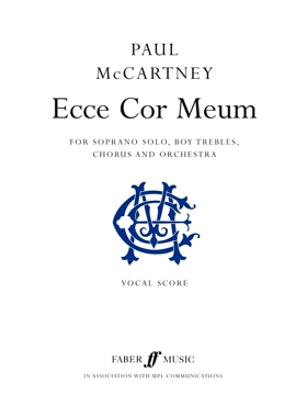 预订 Ecce Cor Meum: Vocal Score: 9780571529476