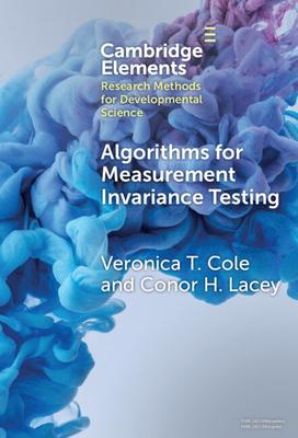 [预订]Algorithms for Measurement Invariance Testing 9781009454179