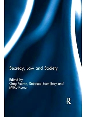 预订 Secrecy, Law and Society: 9780415792257