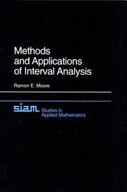 预订 Methods and Applications of Interval Analysis
