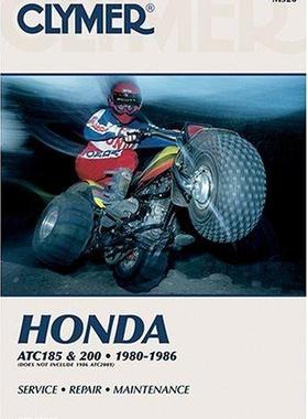 [预订]Hon ATC185 & 200 80-86 9780892873456