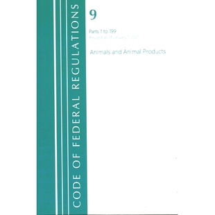 预订 and Revised Animal Products Regulations 联邦法规：Ti January 2021 Federal Title Animals 199 Code