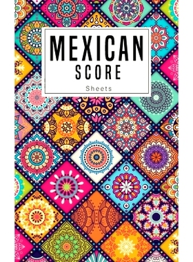 预订 Mexican Score Sheets: Small size Good for family fun Mexican Train Dominoes Game large size pads were great. size 5