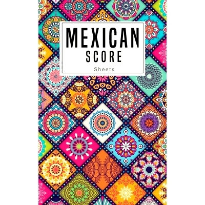 预订 Mexican Score Sheets: Small size Good for family fun Mexican Train Dominoes Game large size pads were great. size 5