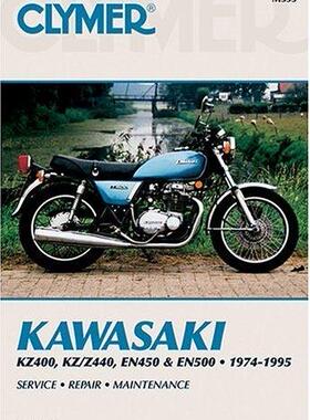 [预订]Kaw KZ400/Z440 EN450/500 74-95 9780892876792
