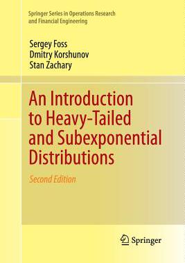 【预订】An Introduction to Heavy-Tailed and Subexponential Distributions