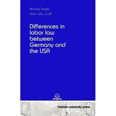 预订 Differences in labor law between Germany and the USA: 9783689045067