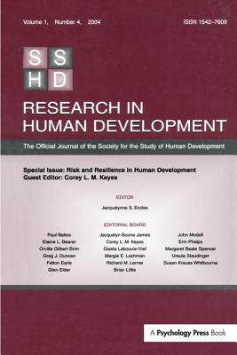 【预订】Risk and Resilience in Human Development