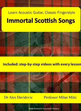 预订 Learn Acoustic Guitar, Classic Fingerstyle: Immortal Scottish Songs: 9781508512011