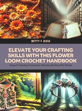预订 Elevate Your Crafting Skills with this Flower Loom Crochet Handbook: Design 8 Charming Accessories Adorned with Bea