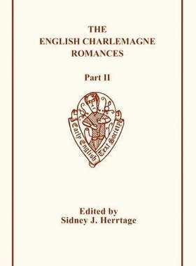 【预订】English Charlemagne Romances: Part II