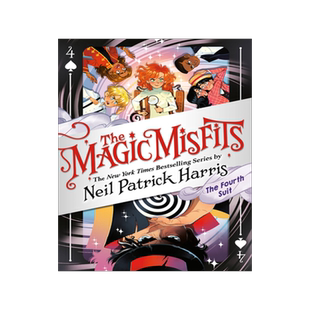 现货 英文原版 魔法边缘少年4 Neil Patrick Harris 儿童读物 The Magic Misfits: The Fourth Suit