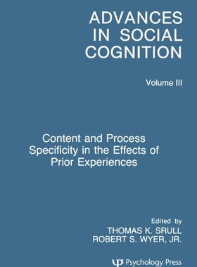 【预订】Content and Process Specificity in the Effects of Prior Experiences