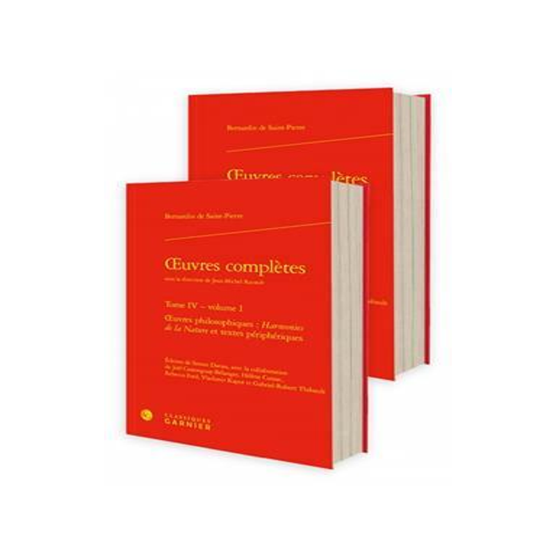 [预订]Oeuvres Completes. Tome IV: Oeuvres Philosophiques: Harmonies de la Nature Et Textes Peripheriques 9782406148753