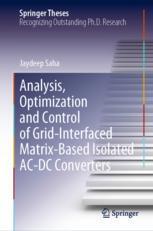 【预订】Analysis, Optimization and Control of Grid-Interfaced Matrix-Based I 9789811949012