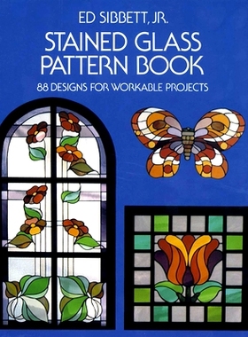预订 Stained Glass Pattern Book: 88 Designs for Workable Projects: 9780486233604