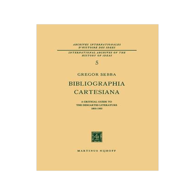 预订 Bibliographia Cartesiana