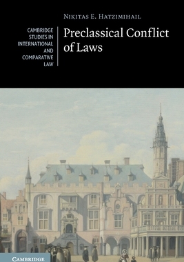 预订 Preclassical Conflict of Laws