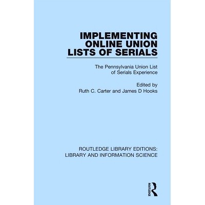 The Pennsylvania Union Lists of Serials