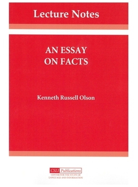 预订 An Essay on Facts 事实之研析: 9780937073087