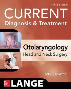 Diagnosis 9780071847643 Edition and 预订 Current Neck Treatment Fourth Otolaryngology Surgery Head