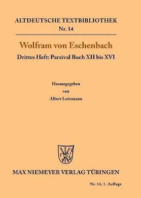 【预订】Parzival Buch XII bis XVI 9783110482980