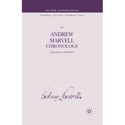 预订 Andrew Marvell Chronology: 9781349425402